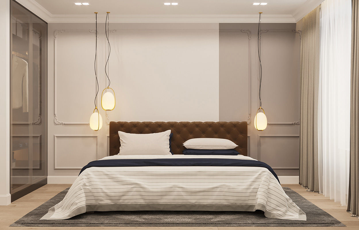 Design interior/ stil modern/ 107m2/ proiecte/ dormitoare/ decor/ arhitectură/ apartament foto 10