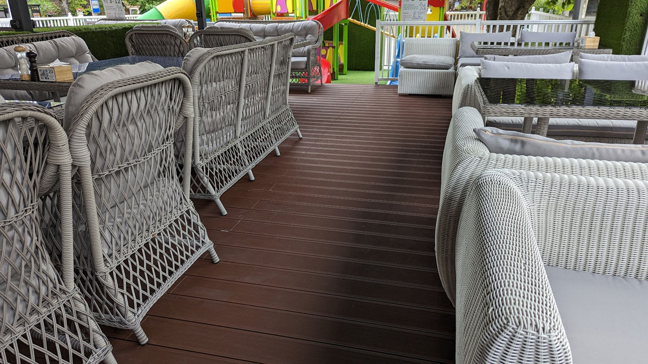 Pavarea pardosea terase, piscine cu decking WPC! Покрытие террас, бассейнов дэкинг ДПК! foto 6