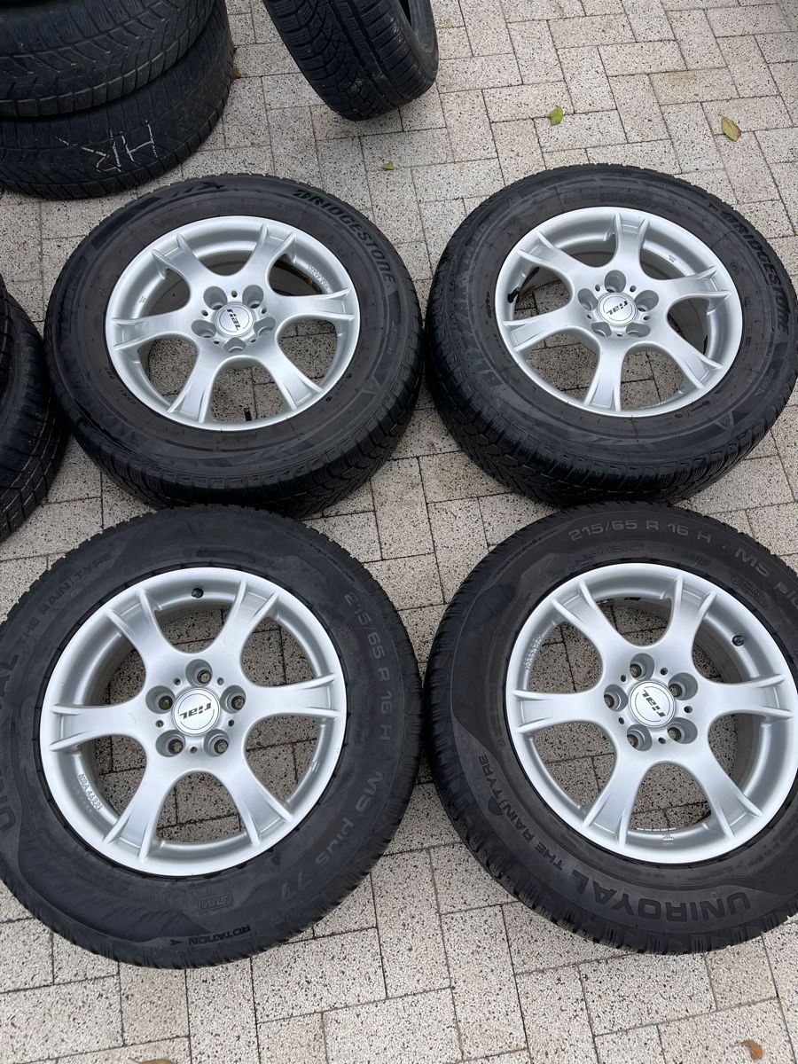Discuri 5x114.3 r16 cu anvelope 215x65r16 фото 9