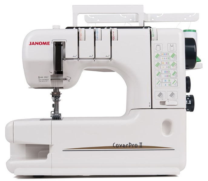 Распошивальные машины Janome Cov Pro II, Cov Pro 7000CPS в т/ц Sun City, 3 этаж, бутик 3303 фото 5