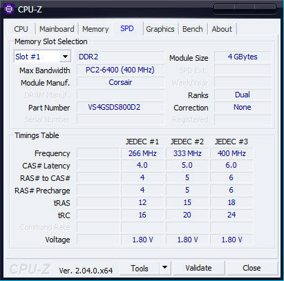 оперативка для ноутбука ddr2-800mhz 4gb corsair foto 3