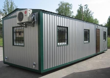 Офисные контейнеры ( с  душевыми,туалетами),киоски, ангары, вагоны строительные и др. фото 3