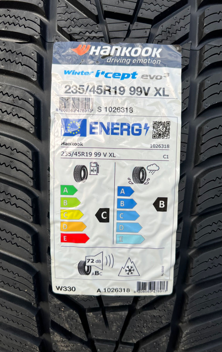 235/45 R19 Hankook Icept Evo3/ Доставка, livrare toata Moldova 2024 foto 1