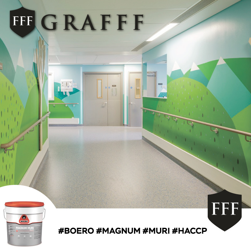 Vopsea ecologica lavabila pentru interior de la producatorul italian Boero (Certificat HACCP) foto 5
