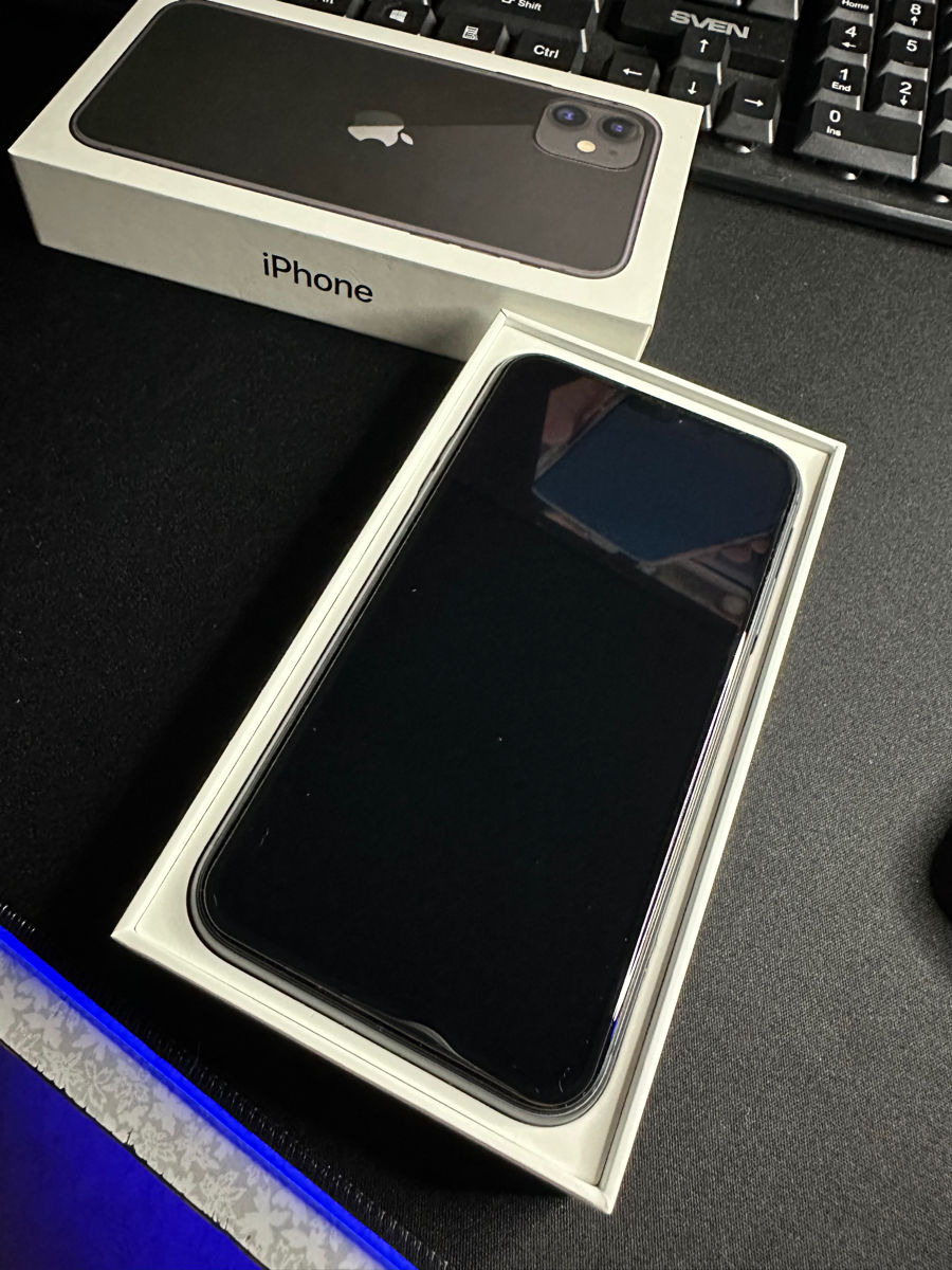Apple iPhone 11 128GB Black фото 2