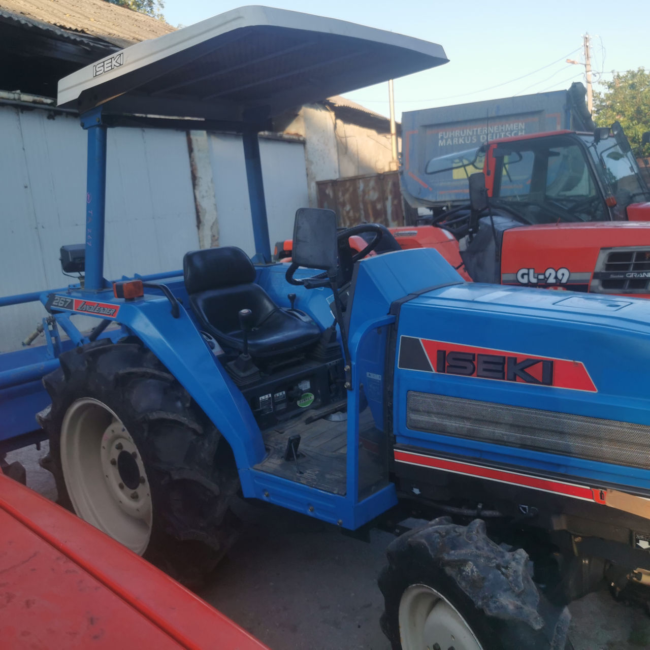 Tractor japonez - Yanmar AF 222s+freza+încărcător acte+transport foto 11