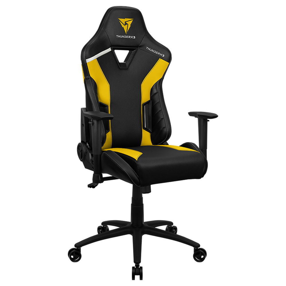 Gaming Chair Thunderx3 Tc3 Black/Bumblebee Yellow, User Max Load Up To 150Kg / Height 165-185Cm foto 5