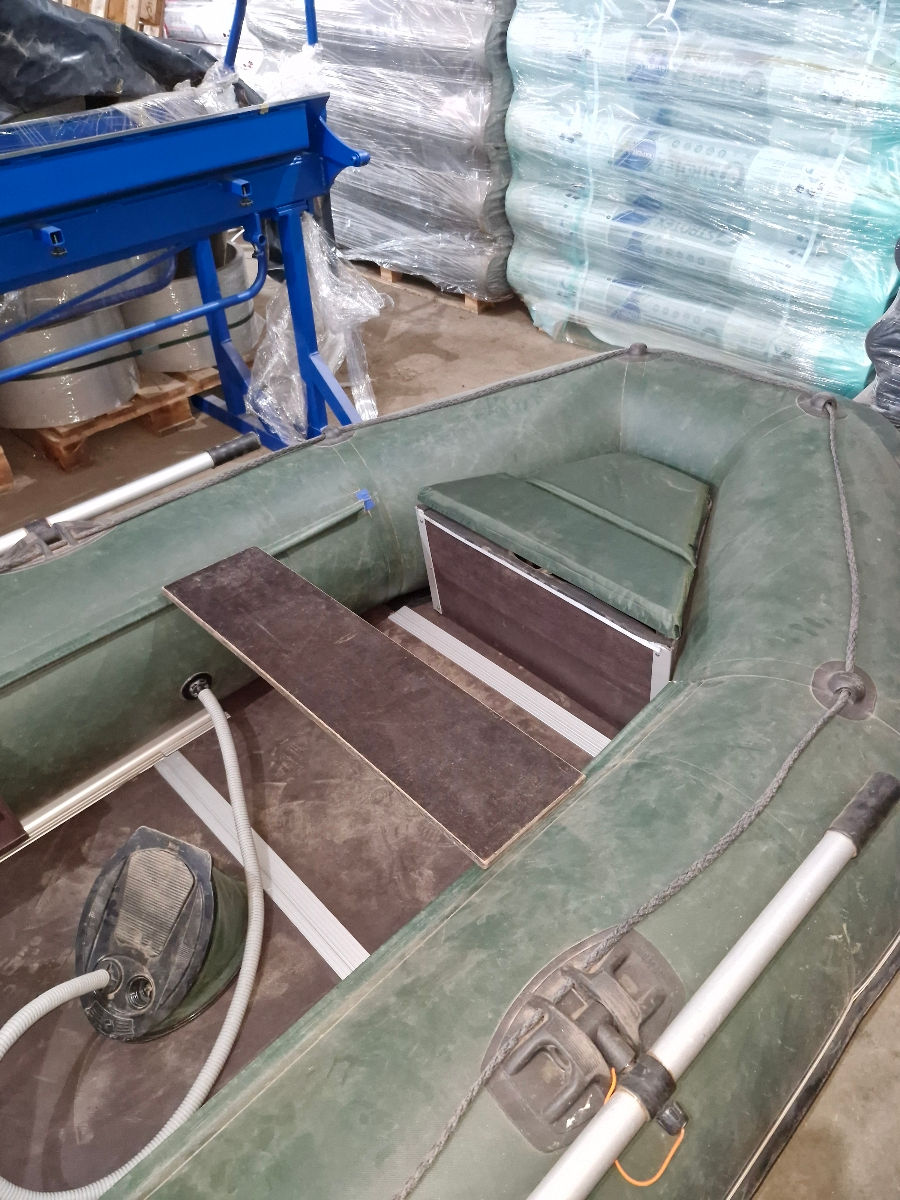 Лодка пвх Колибри км330д. Мотор Tohatsu 6hp 4такта фото 1