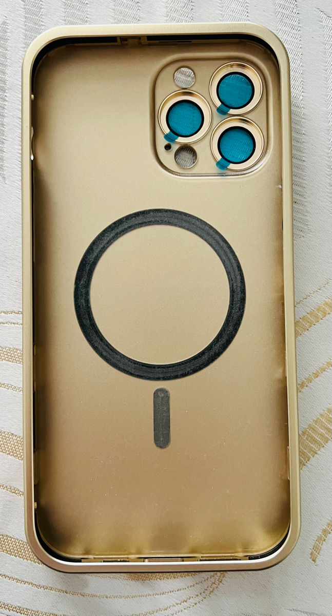 Titanium Metal Magnetic Original Color Phone Case фото 2