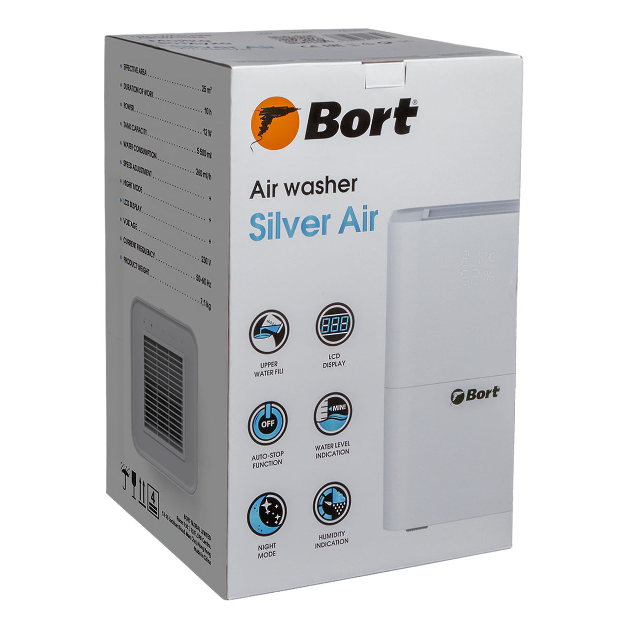 Purificator de aer bort silver air / мойка воздуха bort silver air foto 5