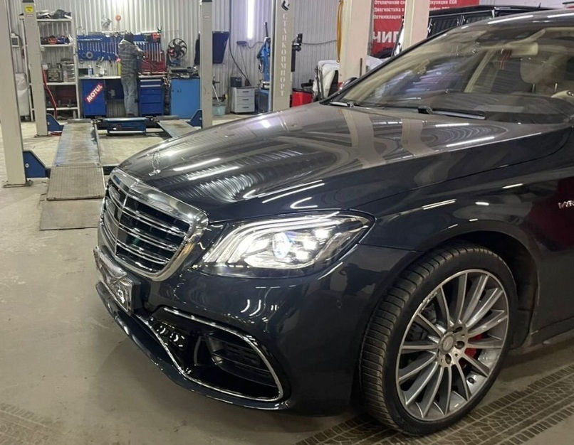 Body Kit Mercedes S-class W222 facelift retrofit S63 foto 5