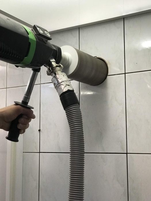 Almaznoe sverlenie gaurire cu almaz. Алмазное сверление бурение отверстий. Алмазная резка бетона. foto 1