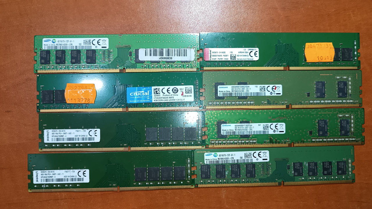 Продаю оперативные память для PC, DDR 3, DDR 4 фото 18