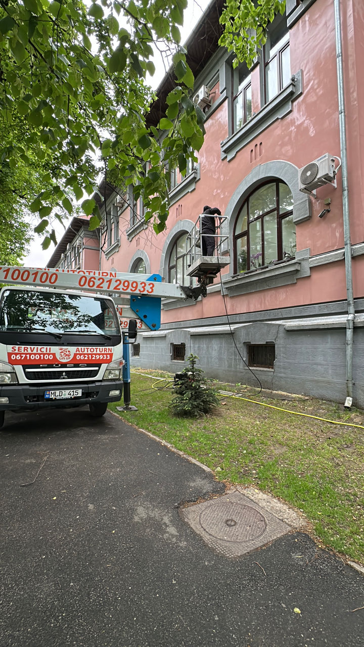 Spălarea faţadelor din sticlă, bond, panouri publicitare,acoperişuri din sticlă cu un sistem unic! foto 11