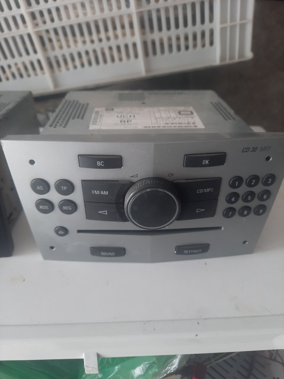 Opel astra H magnitola CD MP3 foto 0