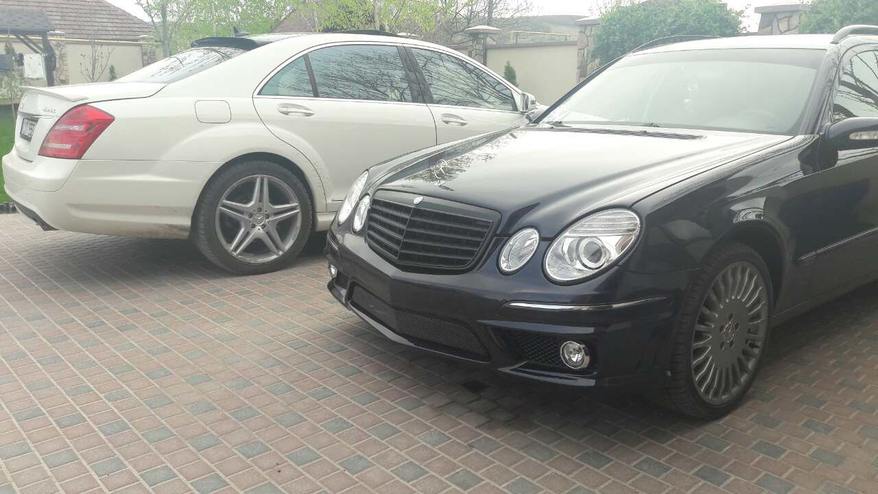 Bamper AMG W211, бампер foto 1
