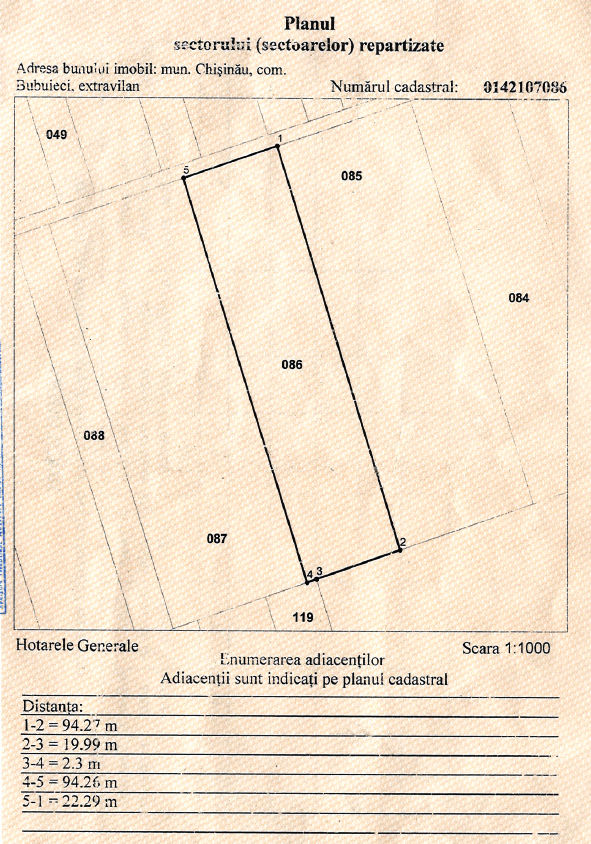 Bubuieci, Grădină, 21 ari, Bonitatea 80-100 foto 0