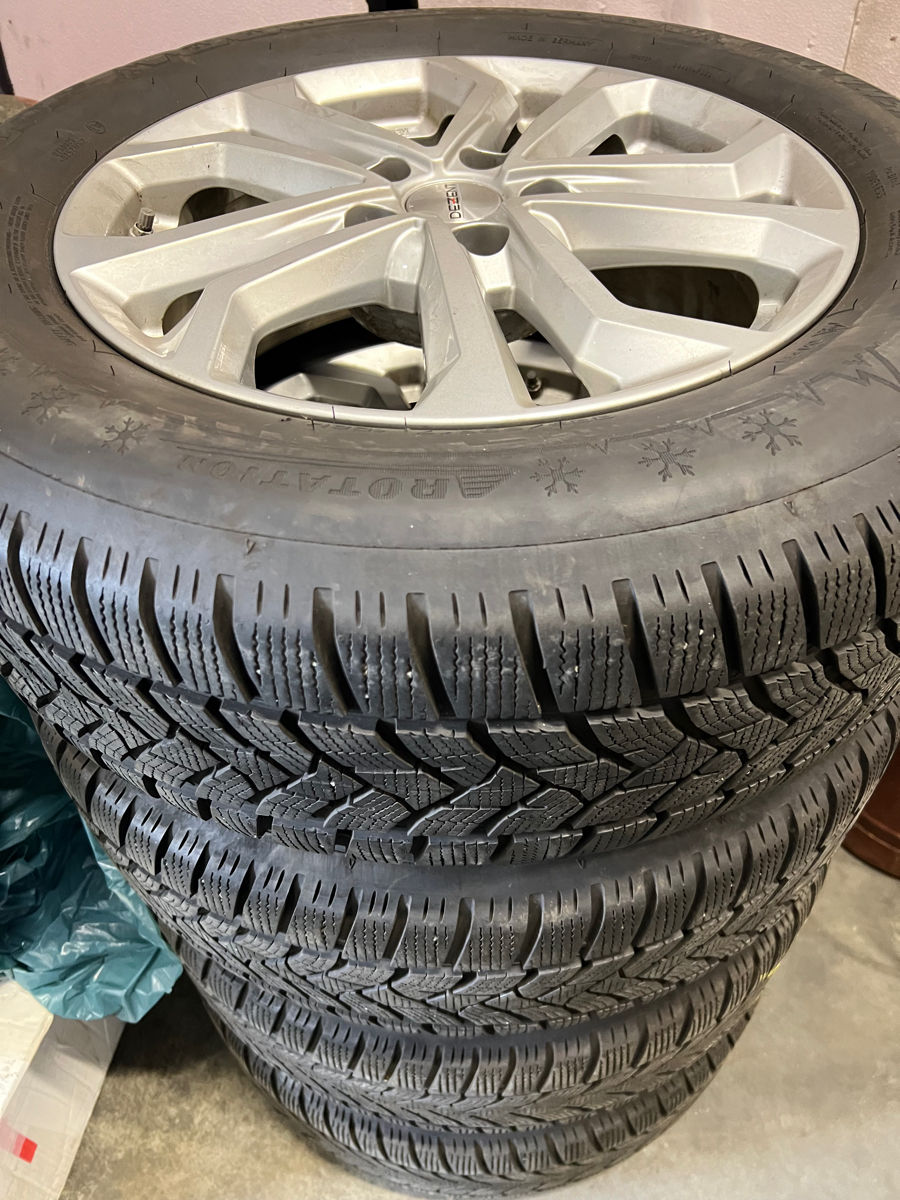 Vind 4 jante cu anvelope R17 (Dunlop din Germania) pentru Lexus NX / RAV4 foto 3