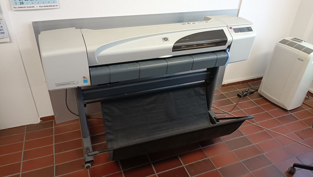 Плоттер цветной HP Designjet 510 ps
