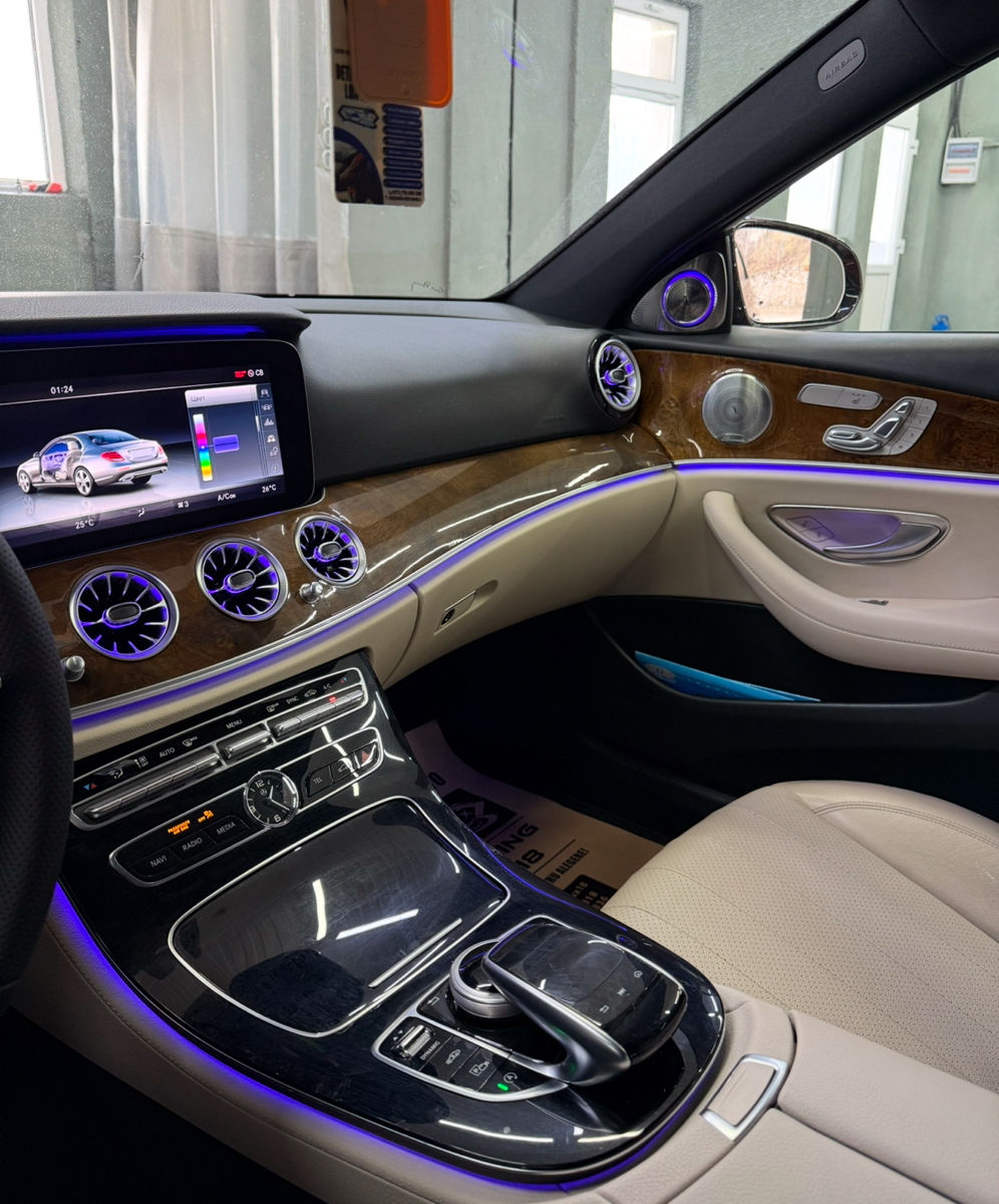 Дефлекторы W213 - Turbiene Led 64 color - Mercedes foto 7