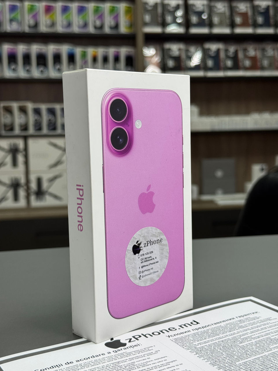 iPhone 17 256Gb Magazin zPhone Garanție 24Luni (128GB/256GB/512GB/1TB) Disponibile ToateCulorile foto 1