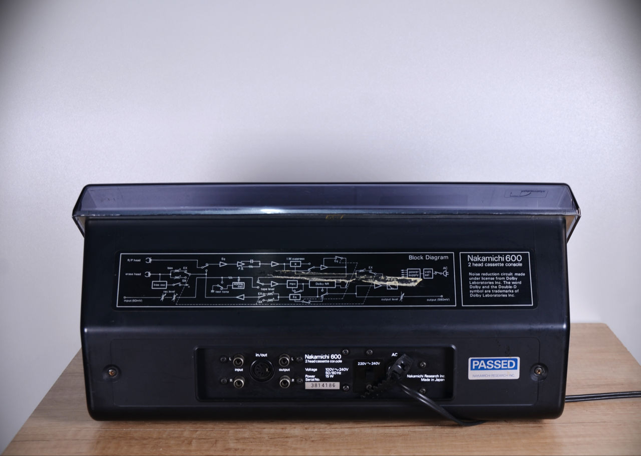 Nakamichi 600 / коллекционный экземпляр / еще есть Nakamichi BX-100 foto 3