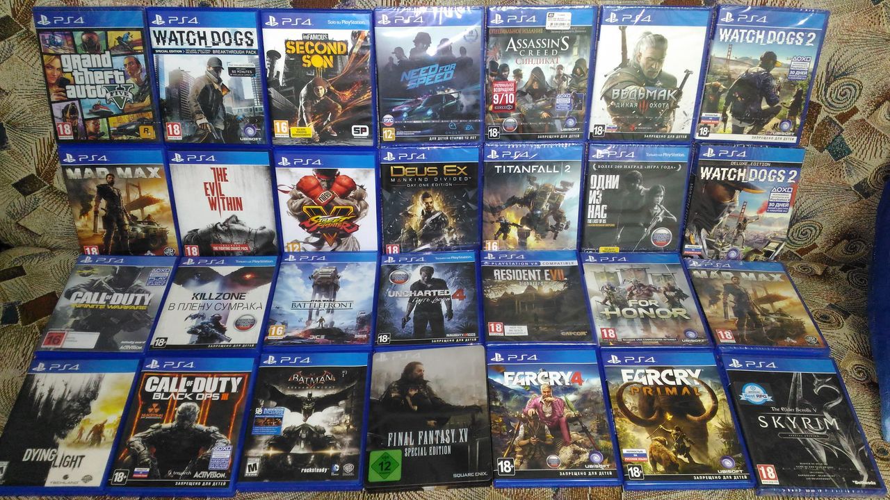 PS4,Xbox one Игры,Джойстик,Bloodborne,Uncharted 4,GTA5,Injustice 2 и другие  игры