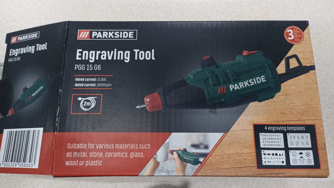 Гравёр parkside Pgg 15 G6