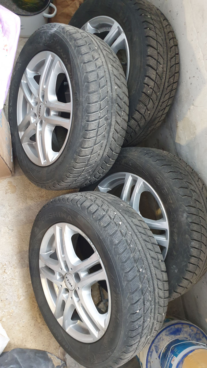 Belshina 195/60/R15 зима 4 колеса