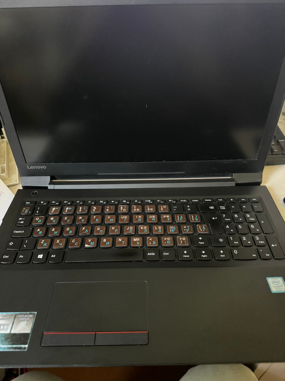 Laptop Lenovo Intel I7 7500U , Ram 8GB , SSD 256 gb , Full HD foto 0