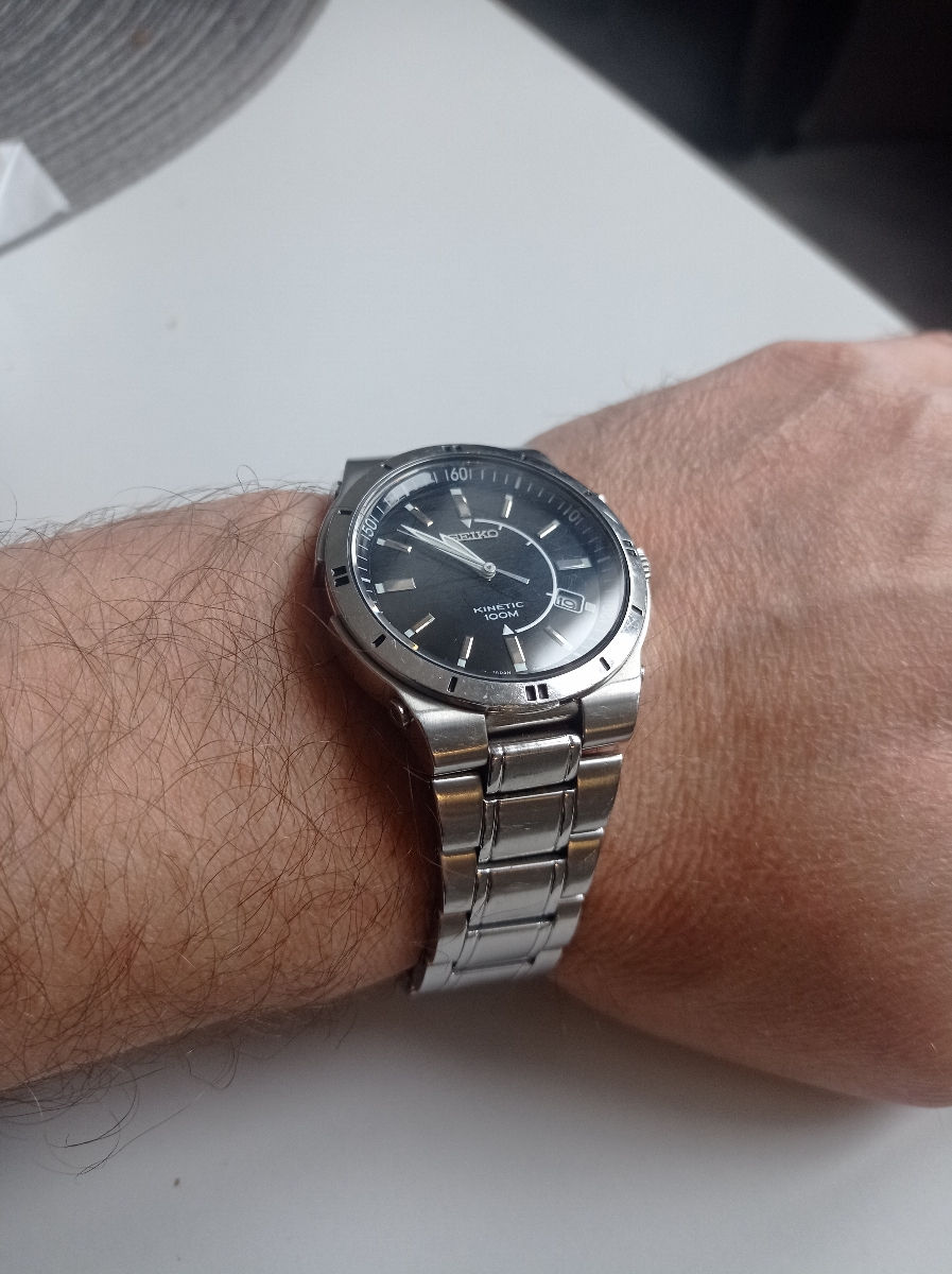 Seiko Kinetic SKA347 folosit foto 0