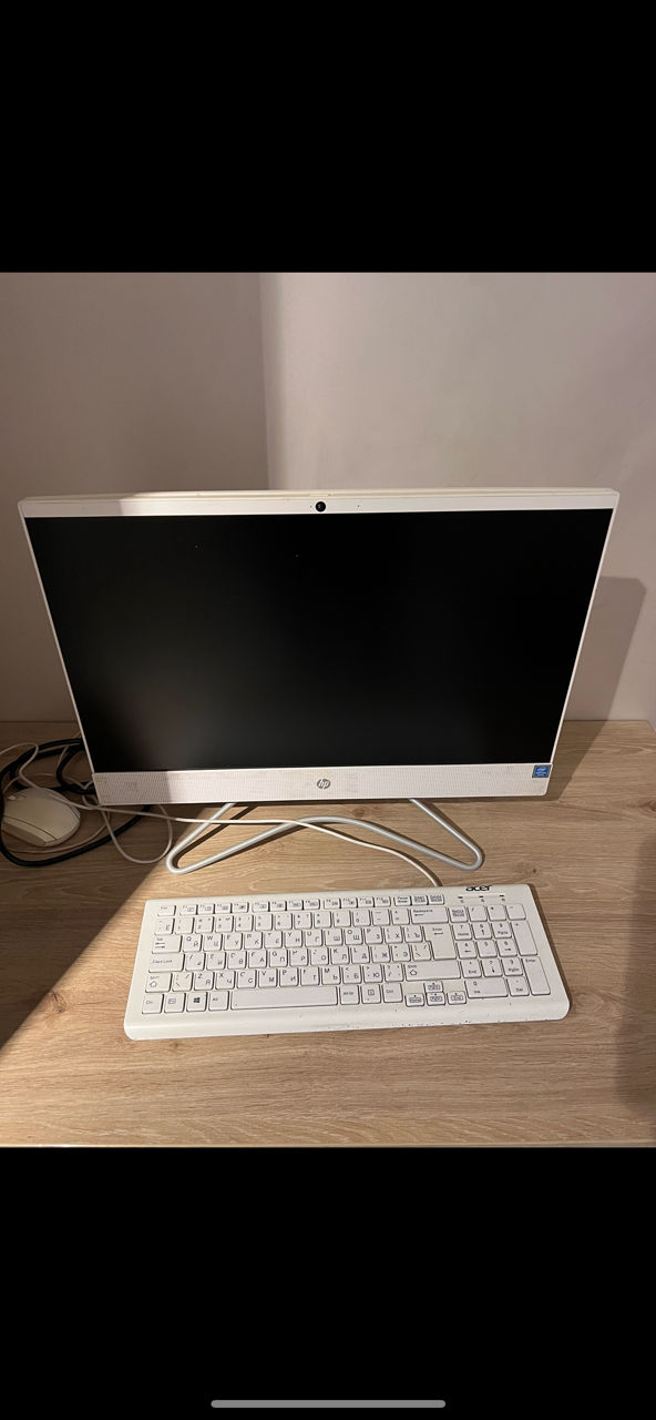 HP All-in-One Desktop PC Intel Pentium Silver J5005, 8 gb ram, 128 GB SSD foto 0