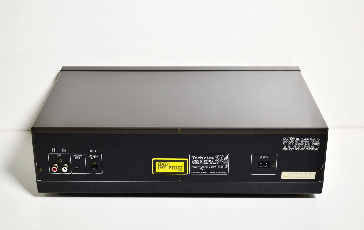 Technics SL-PS740A TOP CD Player фото 6