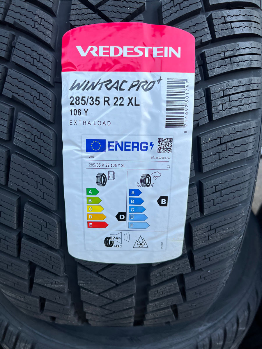 285/35 R22 Vredestein Wintrac Pro/ Доставка, livrare toata Moldova 2024 foto 1