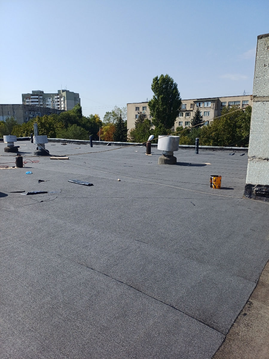 Reparația acoperișului plat .Ремонт кровли. Быстро и качественно. foto 7