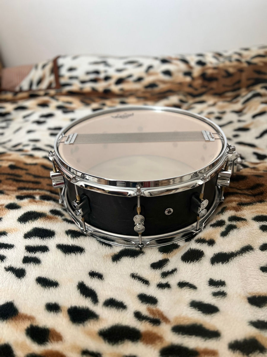 DW PDP 14”x5,5” Black Wax Snare (Toba Mica) foto 8