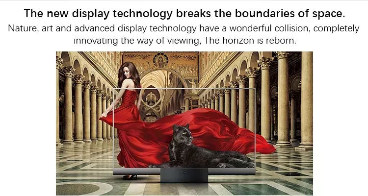 Xiaomi transparent прозрачный экран tv 55 inches oled 5.7mm ultra-thin bluetooth 5.0 dolby smart tv фото 5