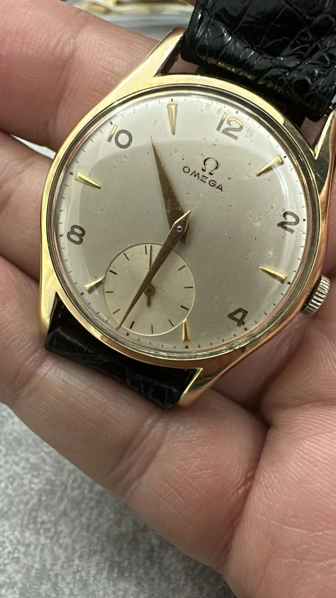 Omega Calatrava Ref. 2507 | Калибр 265 | Цельное золото 14Kt (проба 585)  фото 9