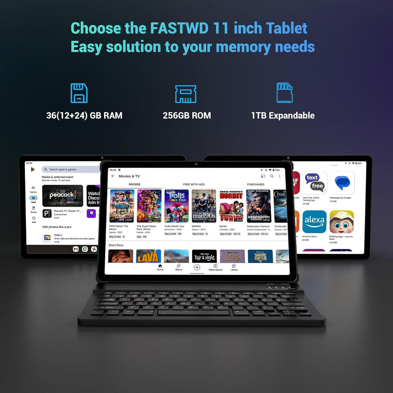 Планшет Sebbe S22 12/128Gb.Новый запечатанный foto 1