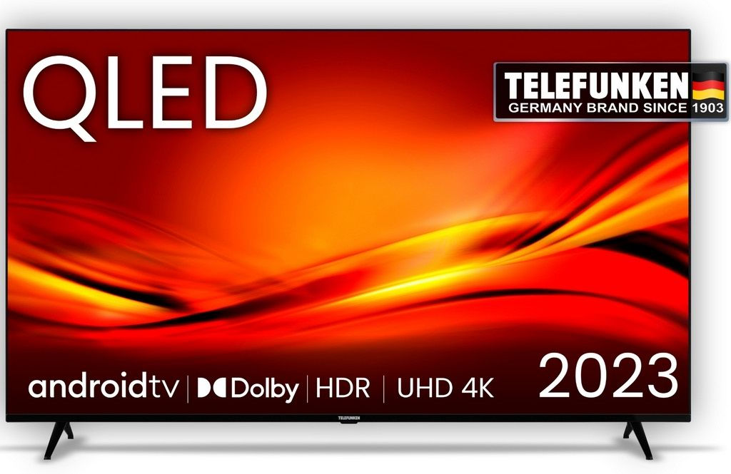 UHD-QLED Telefunken 65QUA9360 Gaming TV // PC, PS, Xbox. 4K HDR, HLG 10bit(1.07 bilion colors) foto 1