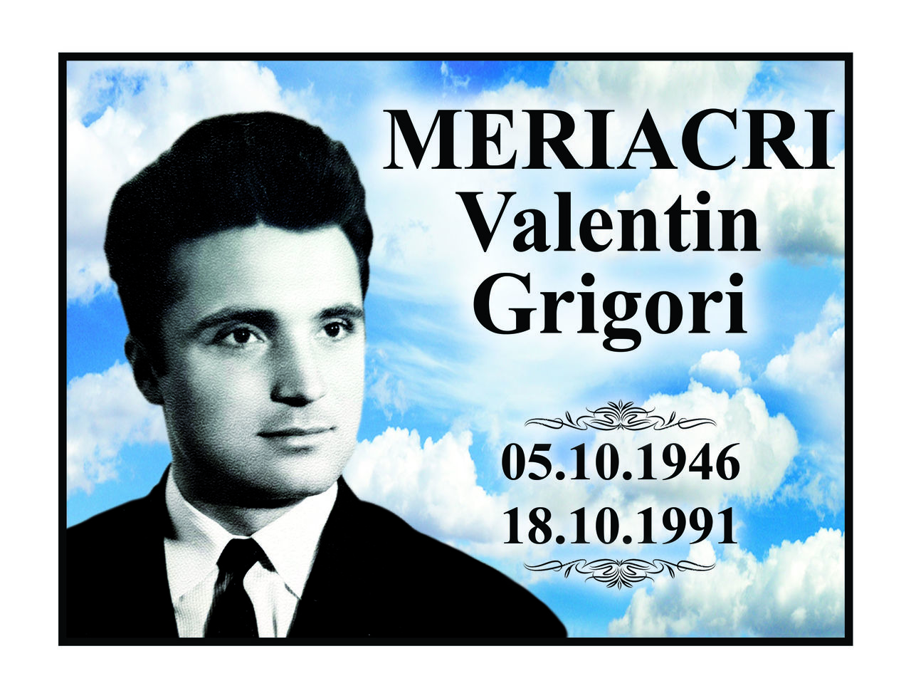 Poze pentru cruci si monumente / Placi pentru cruci si monumente фото 1