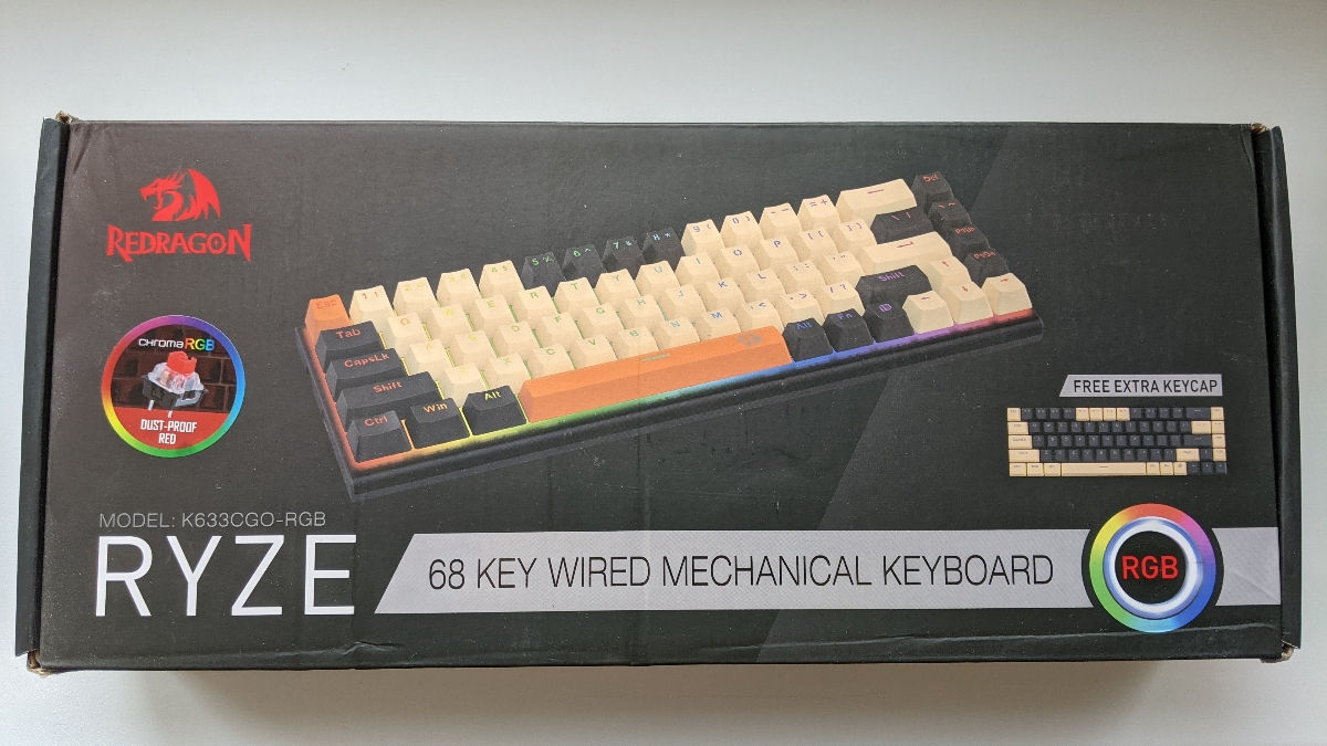 Redragon Ryze K633 + Extra keycap фото 0