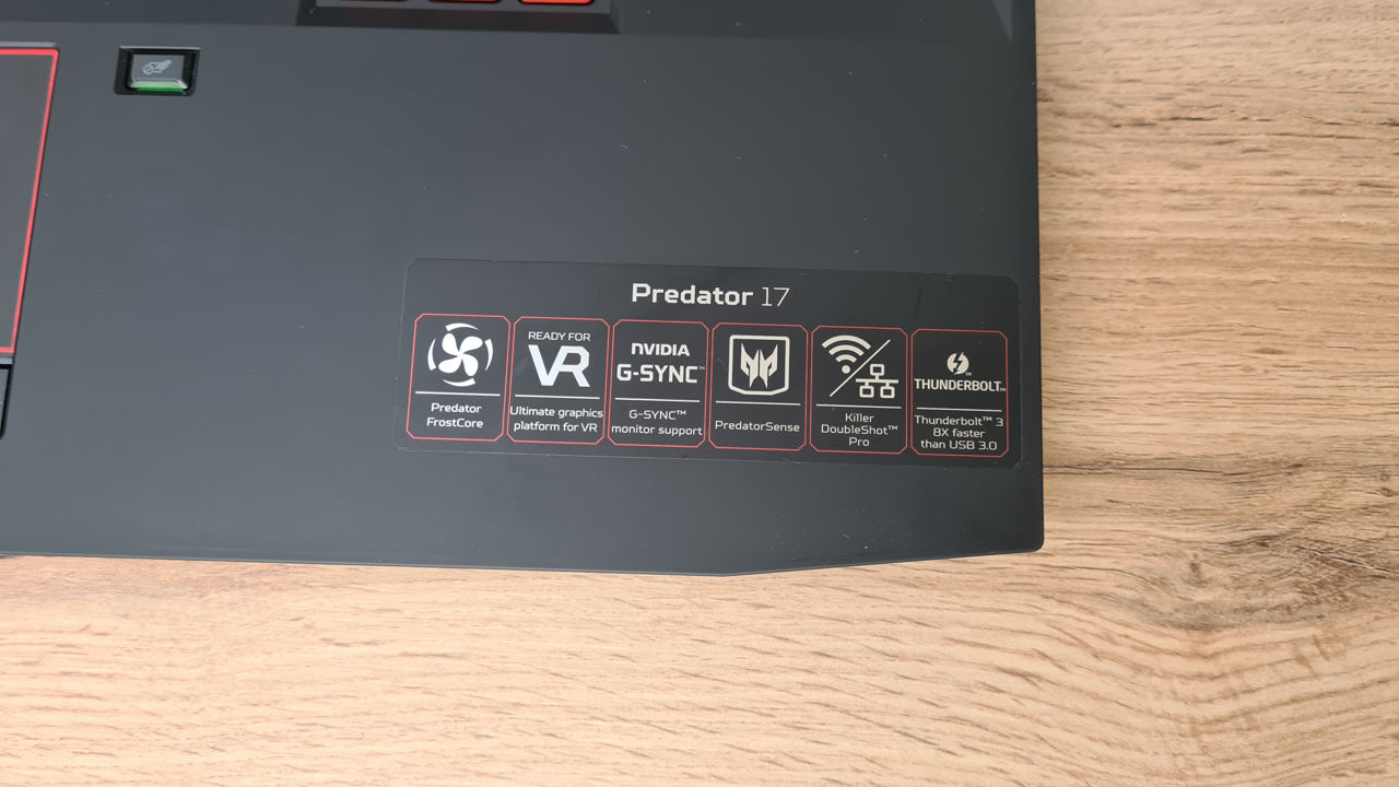 Acer Predator 17 ips (GTX 1070 8gb, Ram 32Gb, I7 6700HQ, SSD NVME 256Gb + HDD 1Tb) foto 8