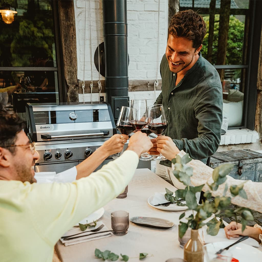 Gratare pe gaz Enders Kansas II Pro 4 SIK Profi Turbo Bucatarie foto 9