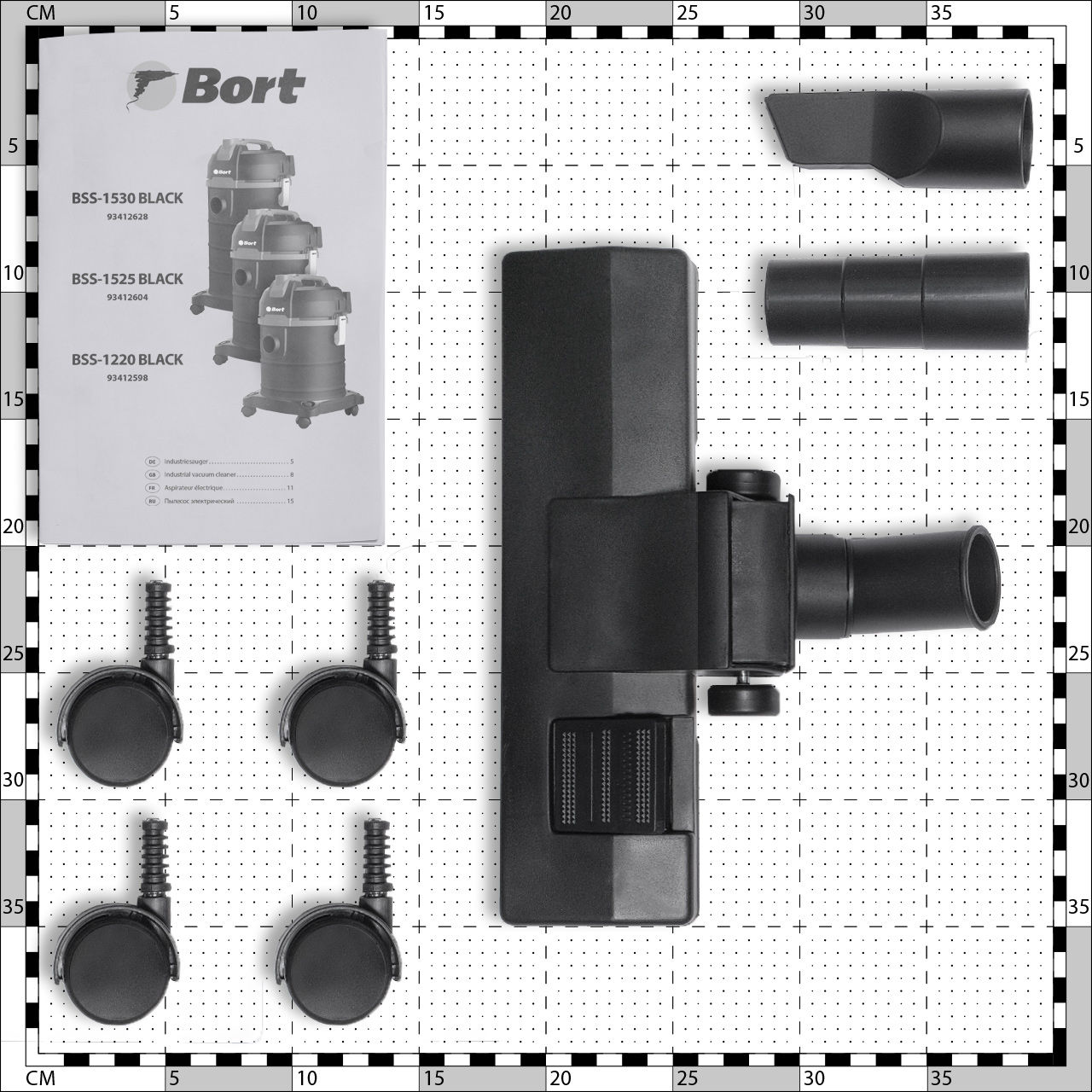 Aspirator tehnic bort bss-1525 black foto 6