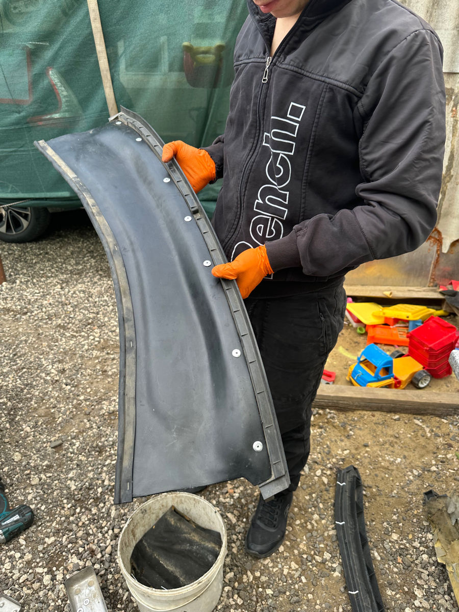 (2) Жабо для renault scenic 3, grand scenic 3 фото 0