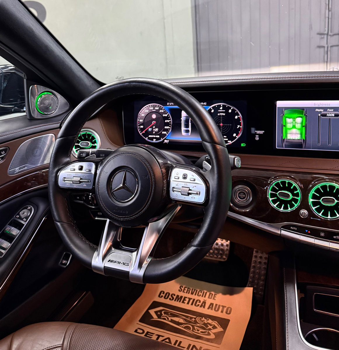 Дефлекторы W222 - Turbiene Led Mercedes S-Class, Detailing LUX18 foto 2