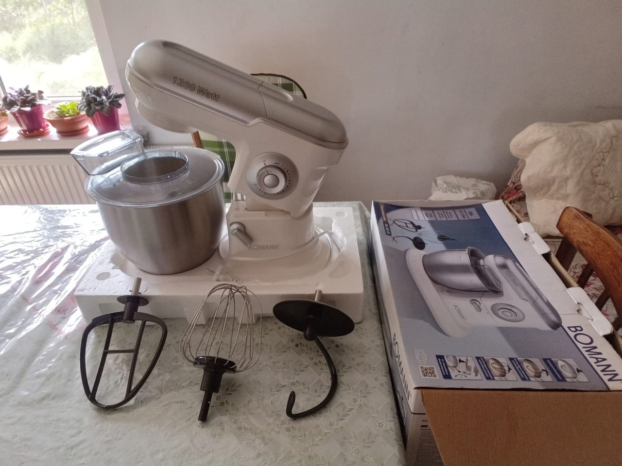 Тестомес Bomann KM 383 CB foto 3