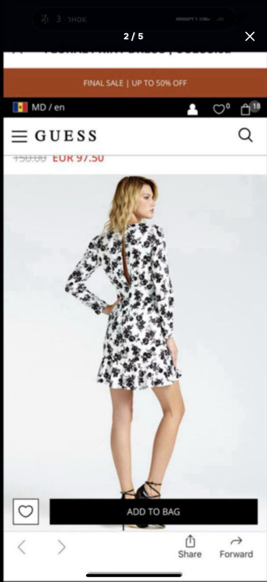 Rochie guess s originala ca noua /платья foto 0