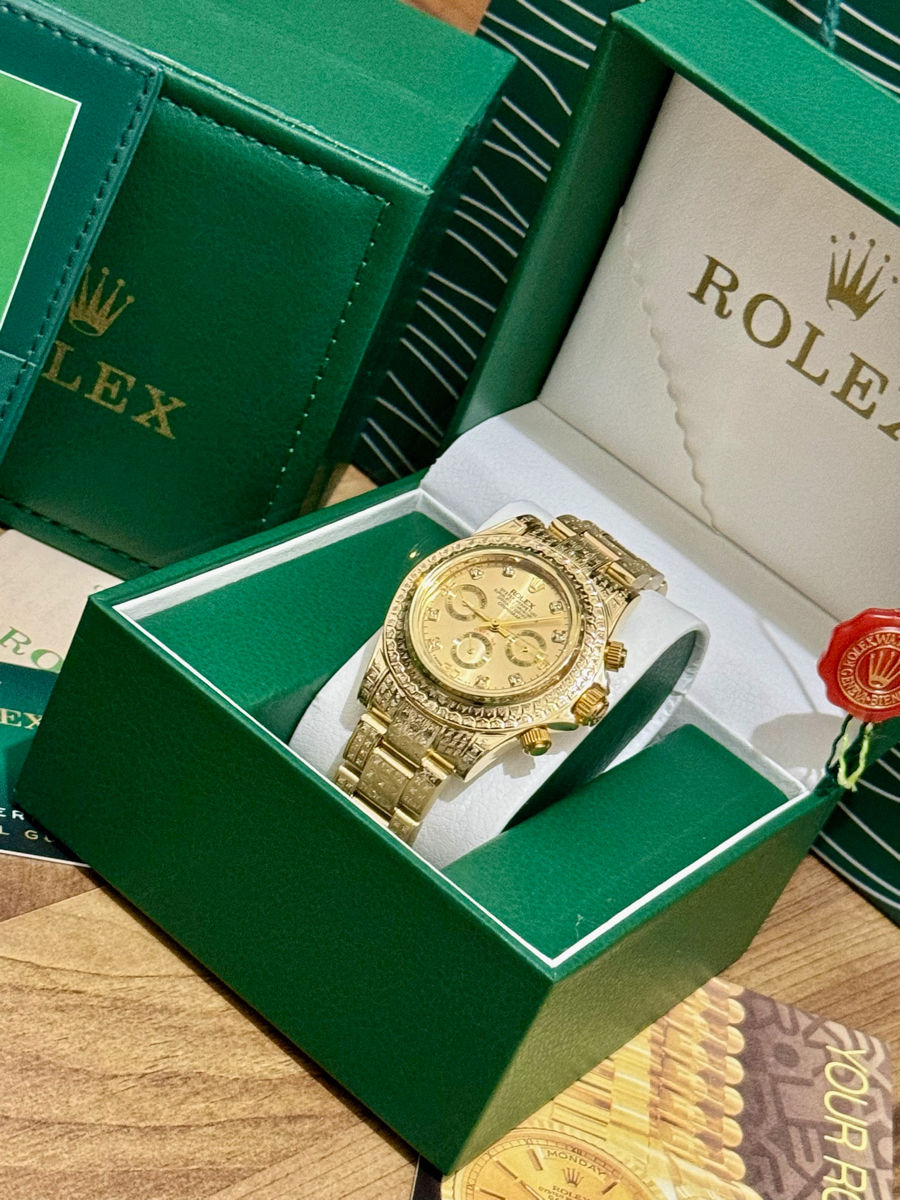 Rolex Daytona Ceas de aur 585 foto 1